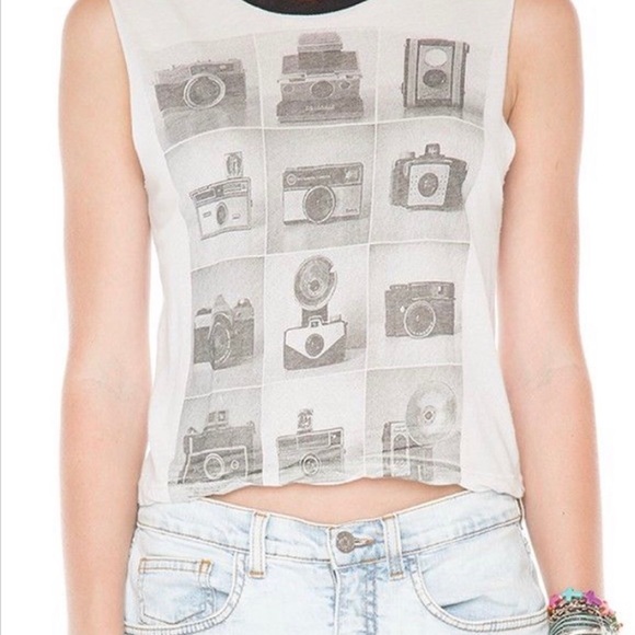 Brandy Melville Camera Muscle Tank - Picture 1 of 4